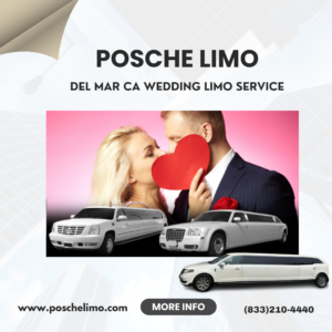Del Mar CA Wedding Limo 